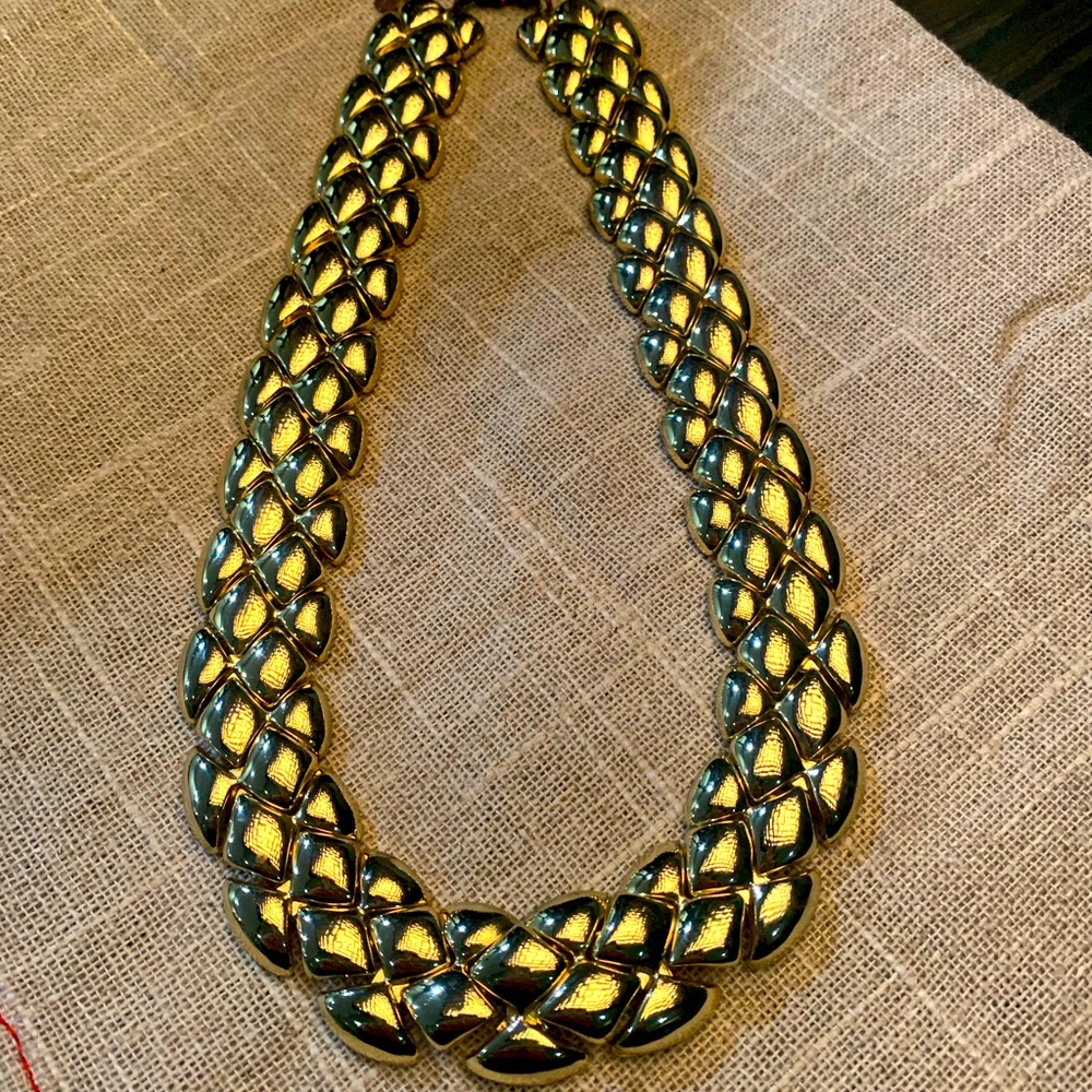 Gold necklace